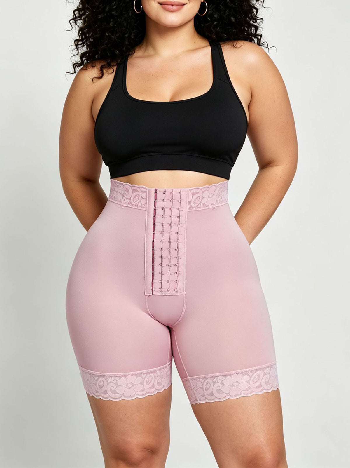 High Waist Tummy Control Shaping Shorts Shaper Panties No Bones Light Compression Body Shaper