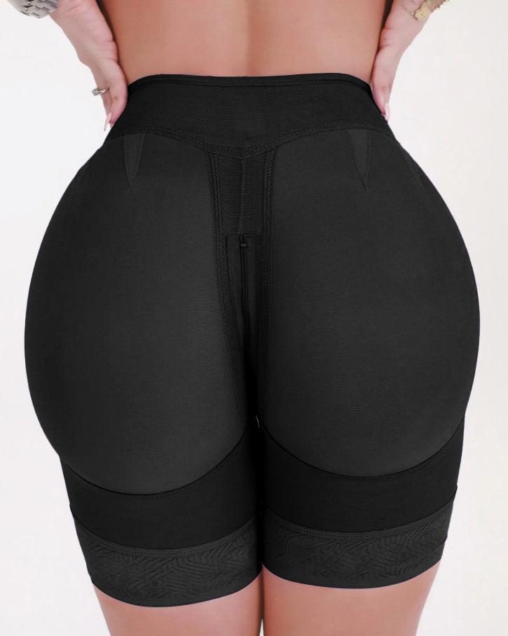 Women High Waist BBL Faja Shorts, Hourglass Shaping Butt Lifter Shapewear, Tummy Control Thigh Slimmer Fajas Colombianas for Curvy Figure