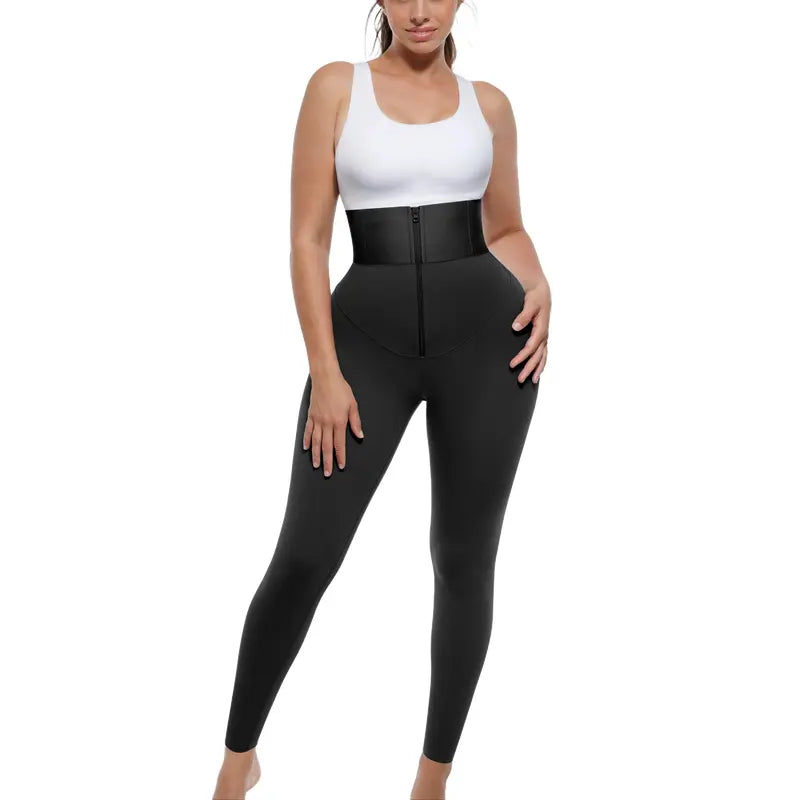 Waistband Shaping Leggings High Waisted SoCinched Bottom Comfort Shaping Training UltraSculpt Pants