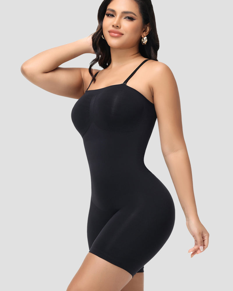 Women Bodysuit Hourglass Smooth Strapless Tummy Control Shapewear