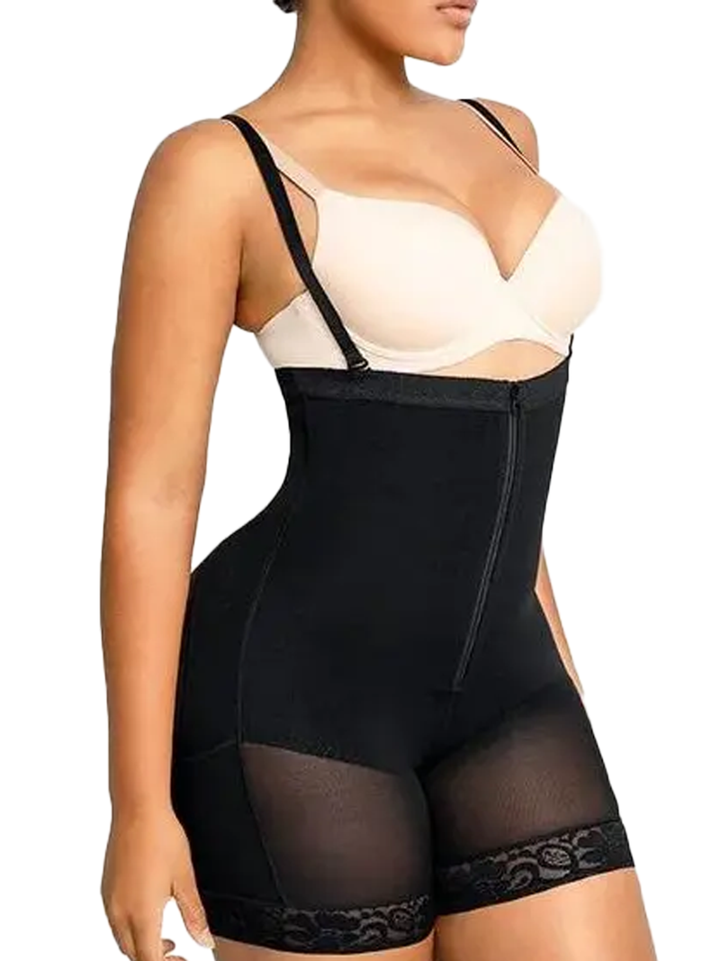 AirSlim Adjustable Strap Tummy Tucking Butt Lifter Colombian Bodysuit