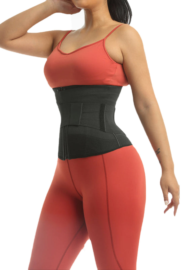 Double Compression Waist Trainer Corset Belt
